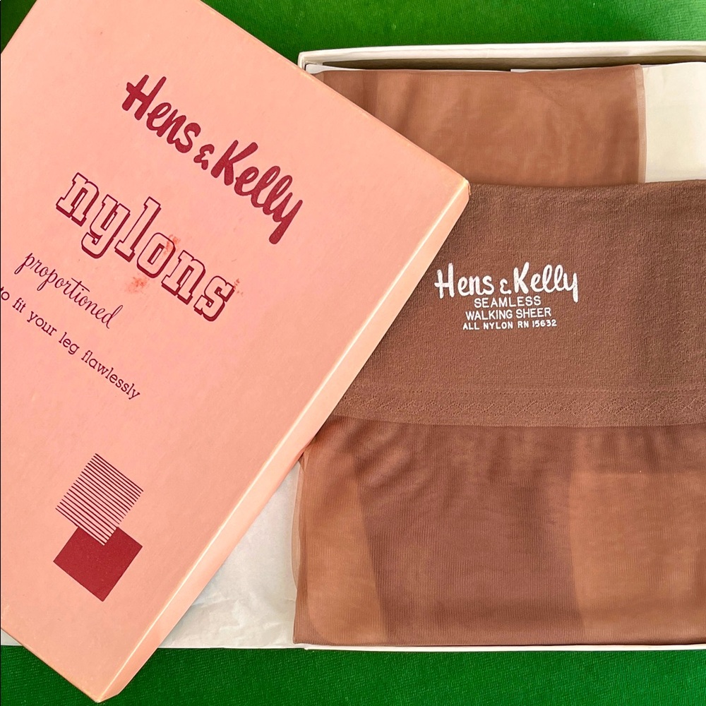 Hens & Kelly Brown Nylons
